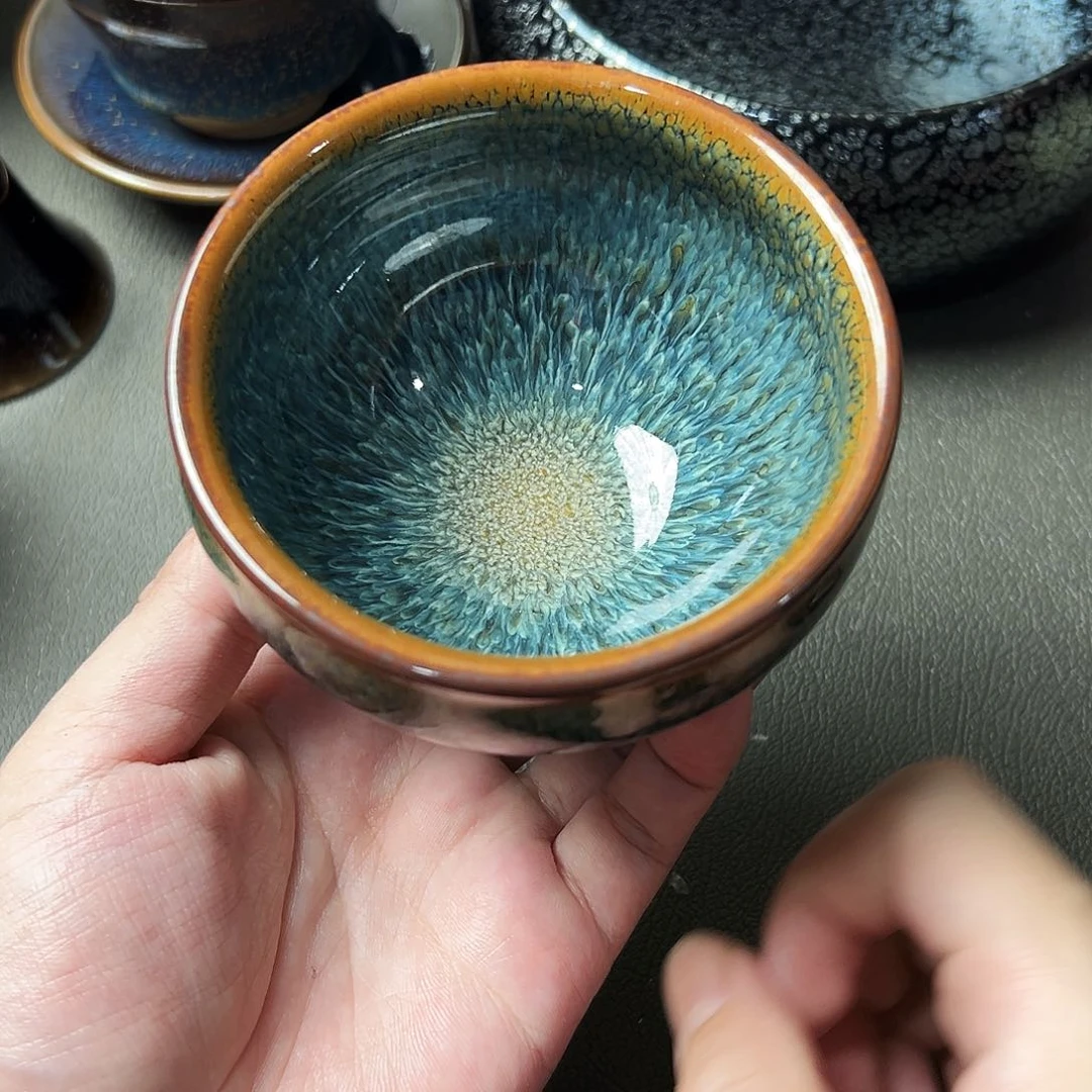 茶盏这个时候才开始准备好准备工作