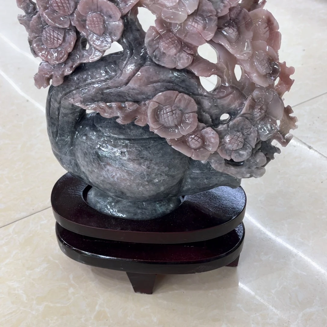 石材手工制作精品摆件