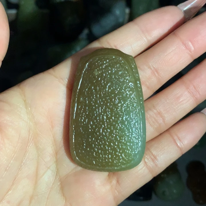 和田玉挂件未镶嵌非**娶