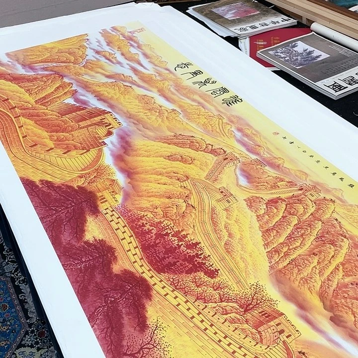 国画书画描金拓染金石传拓手写