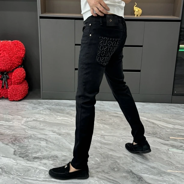 7062-春季欧货修身小脚牛仔裤