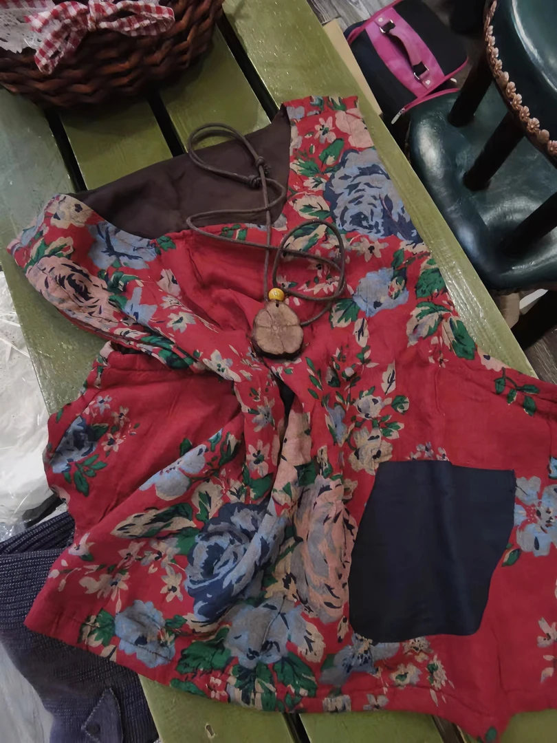 文艺复古休闲马甲