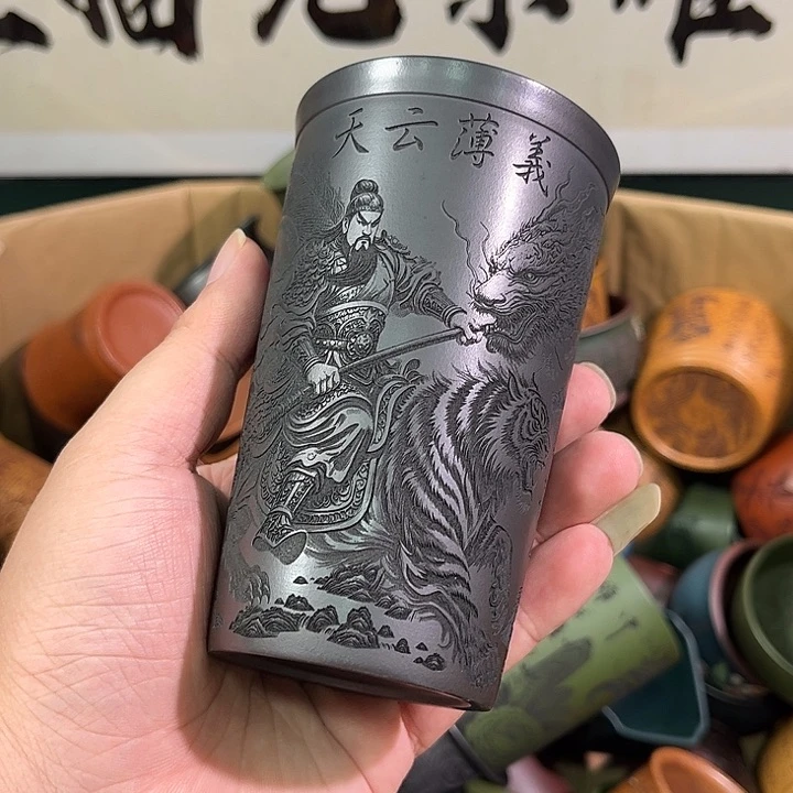 茶杯紫砂全手工紫砂主人杯