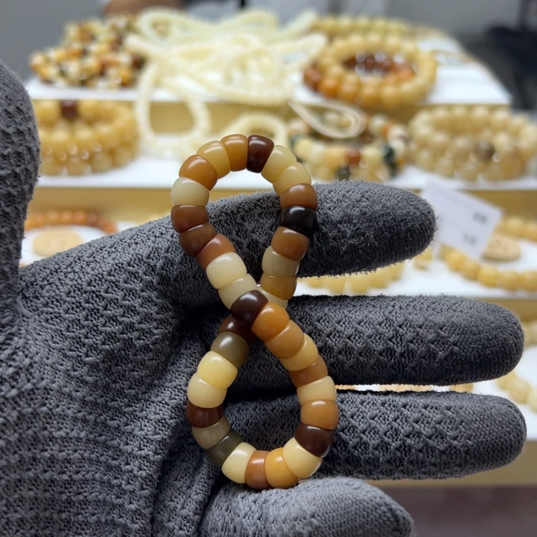 芬***6菩提根/象牙果手串9大肠绒刨干磨芬芬