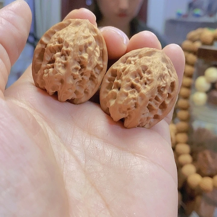 【闪购商品】文玩核桃把件31迷你磐石小众