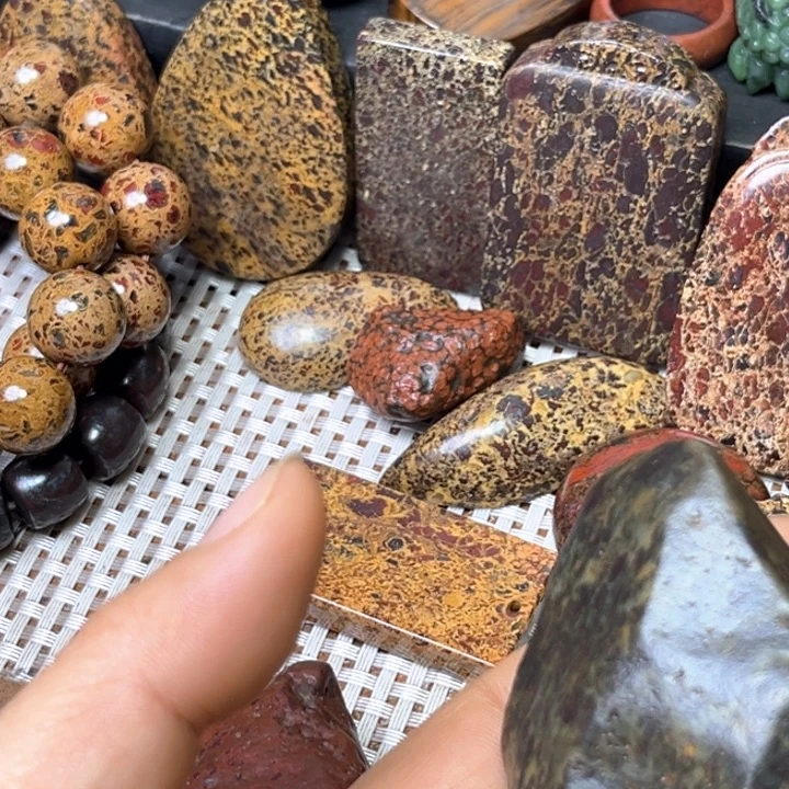 石英石原石手把件