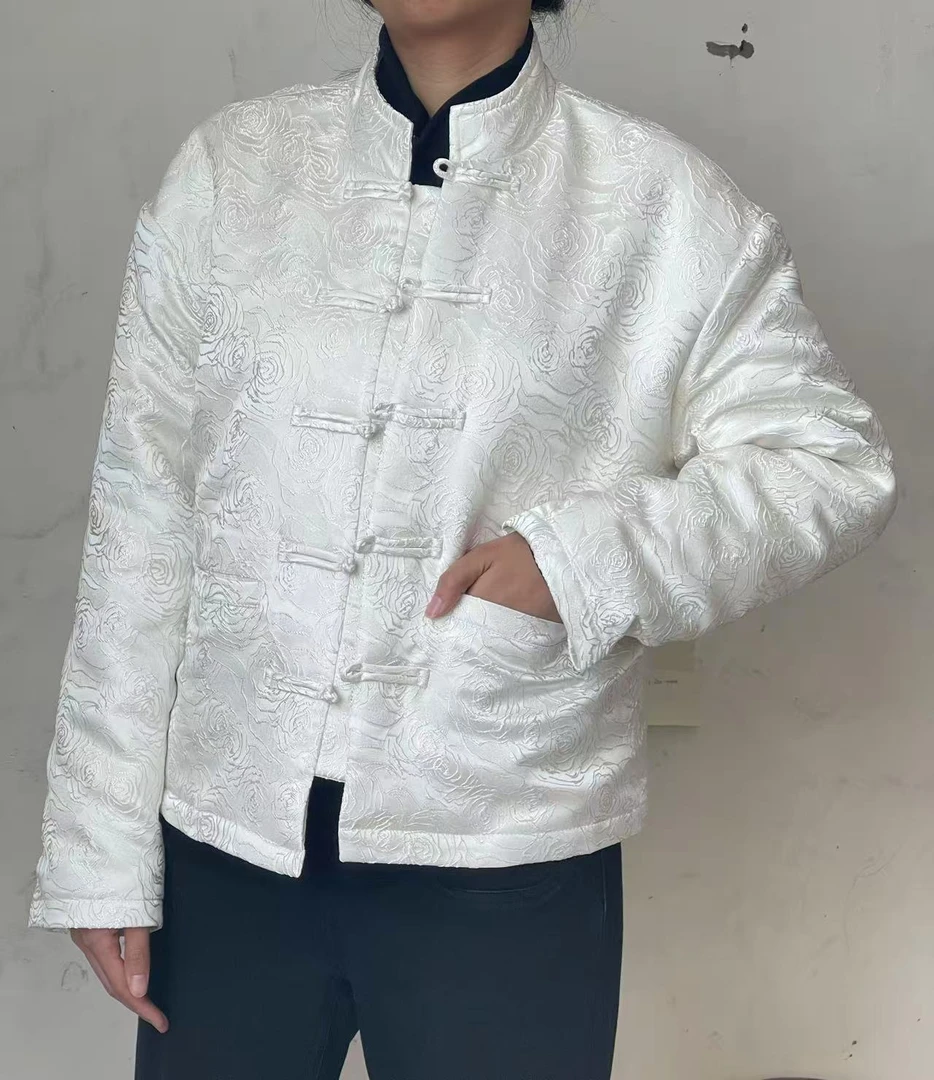 传统新疆棉花棉袄女休闲小个子立领文艺冬装外套上衣保暖棉服棉衣