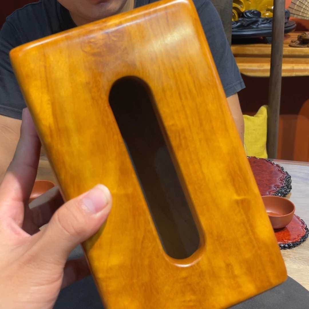 金丝楠小叶桢楠纸巾盒 2