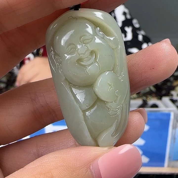 颈饰未镶嵌和田玉
