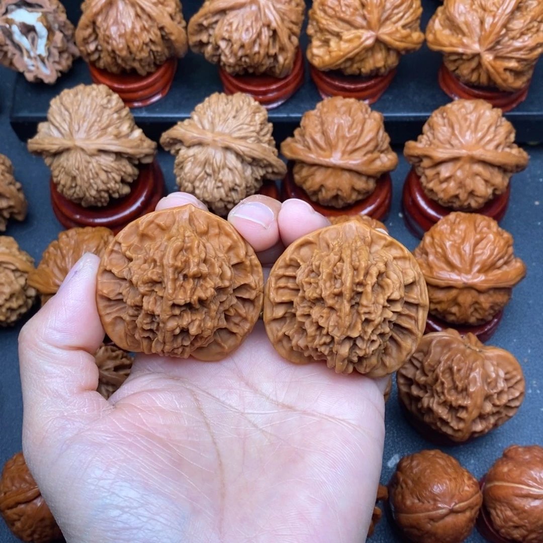 把件文玩核桃45宽边