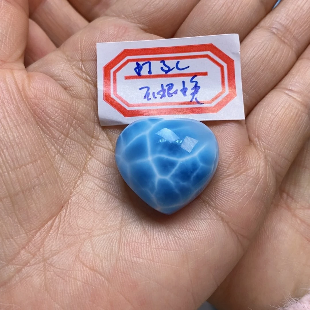 针钠钙石（海纹石）颈饰未镶嵌幸***丫