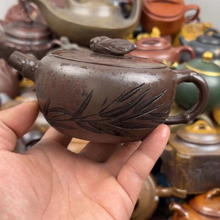 紫砂茶壶紫砂微瑕