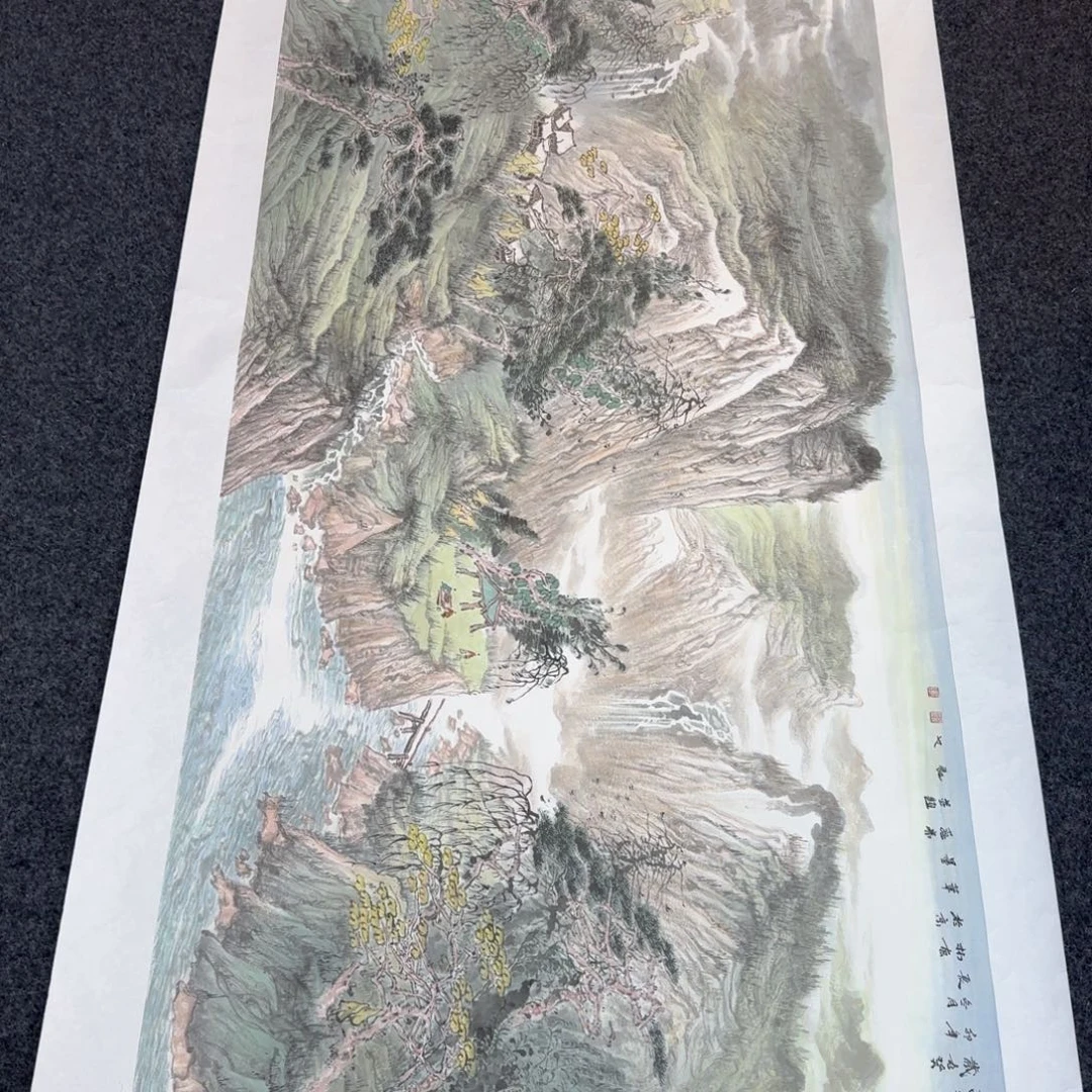 国画国画作品山水花鸟纯手绘