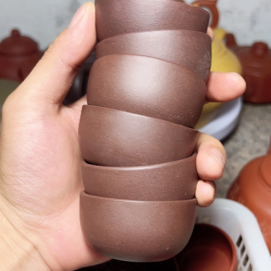 宜兴原矿紫砂壶全手工制作