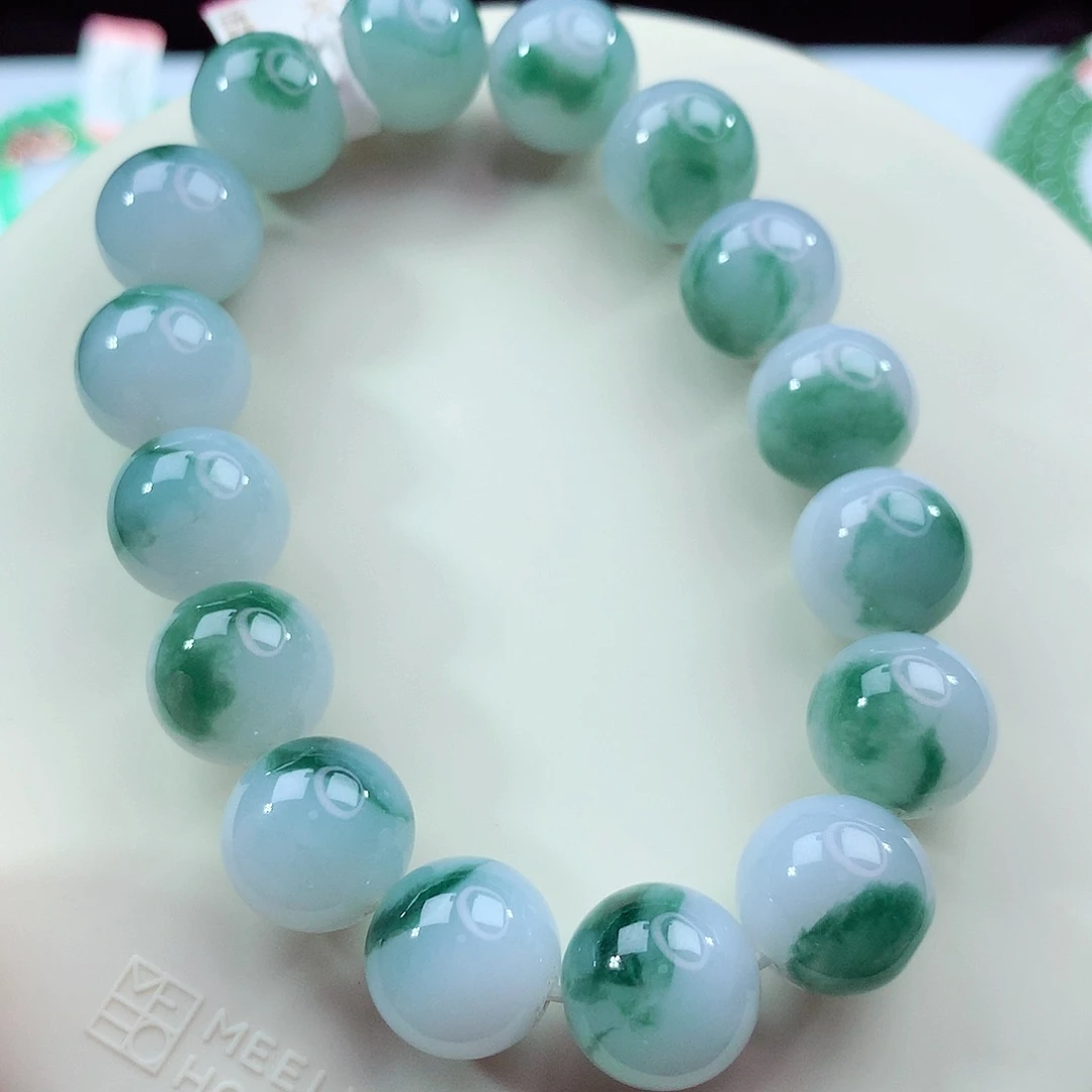 未镶嵌手链翡翠卡12.8