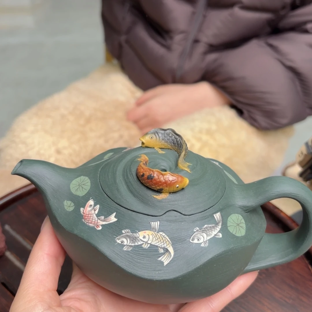 紫砂茶壶紫砂雕塑，壶