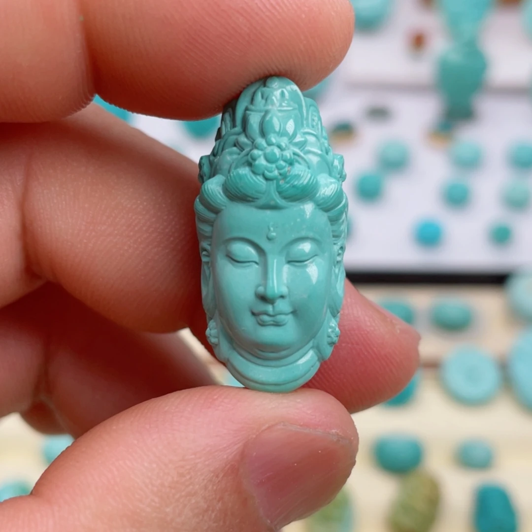 【闪购商品】绿松石未镶嵌吊坠(不含链)