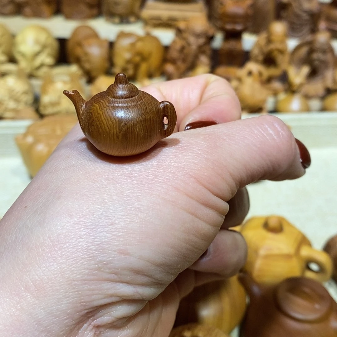 木小**子崖柏小吊坠，壶