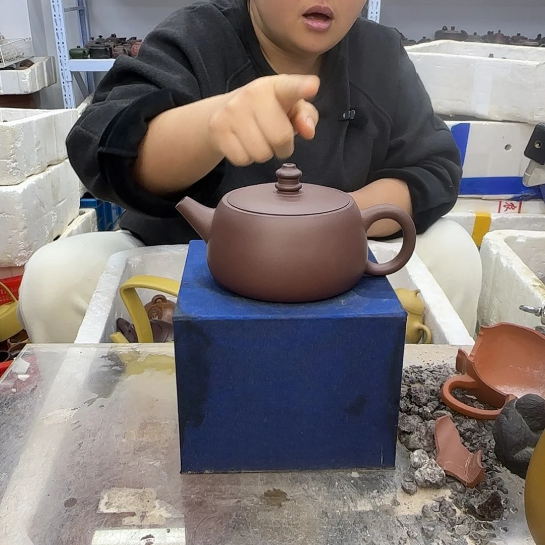 紫砂茶壶宜兴紫砂壶瑕疵处理