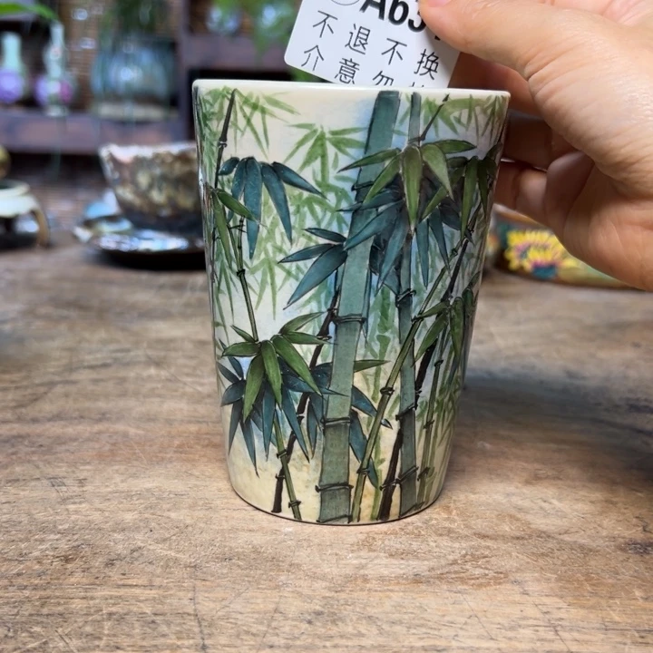 霁***风瓷片景德镇刘道标老师