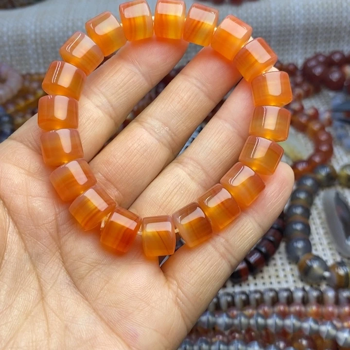 玛瑙/玉髓手链未镶嵌