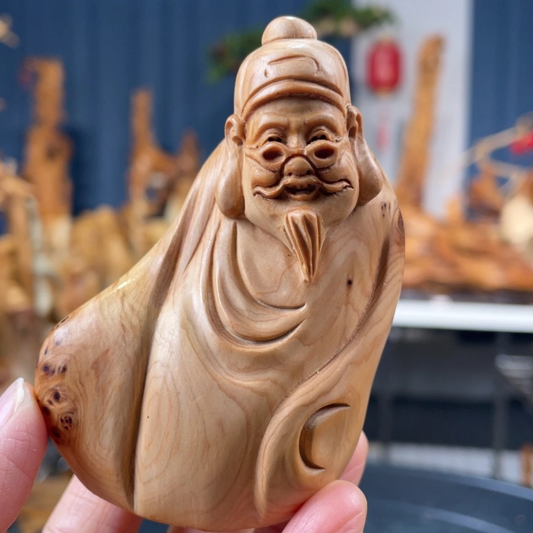 柏木（崖柏）手把件