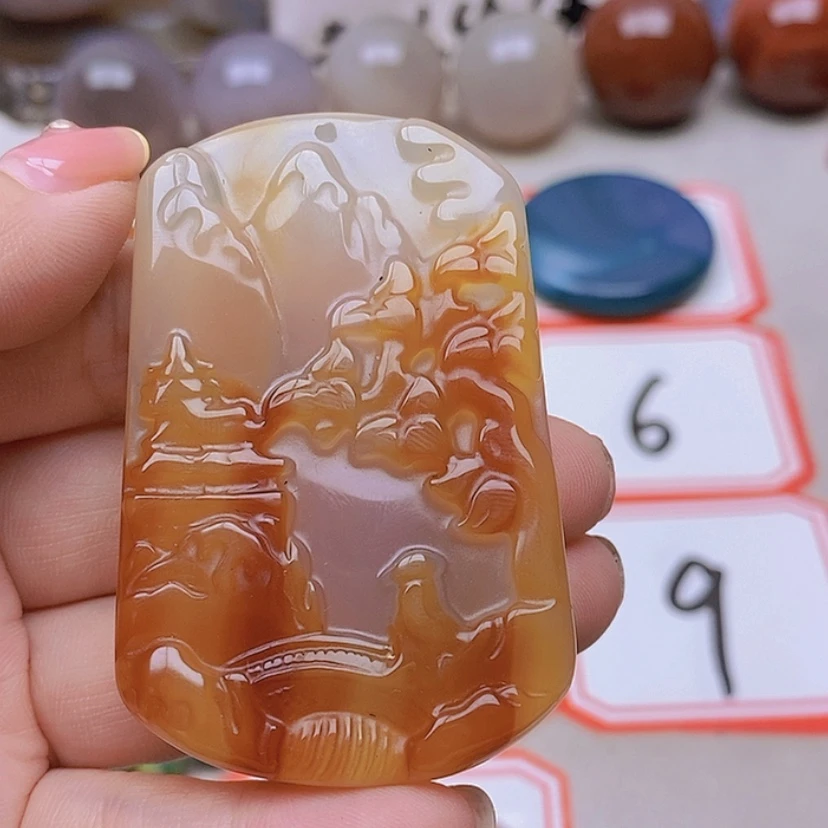 【闪购商品】玛瑙/玉髓未镶嵌珠宝半成品知**子