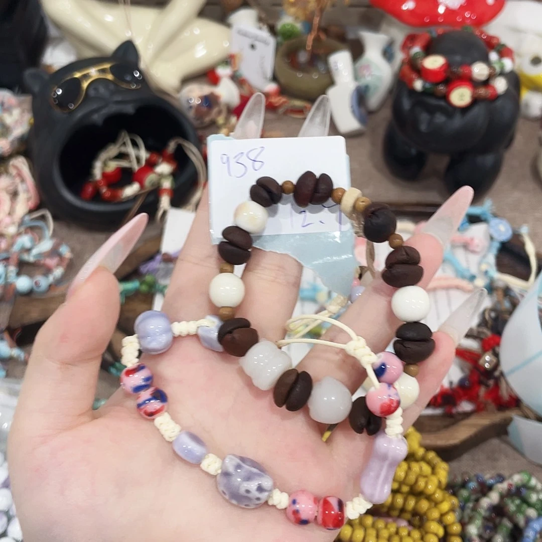 无铁合金陶瓷手串938