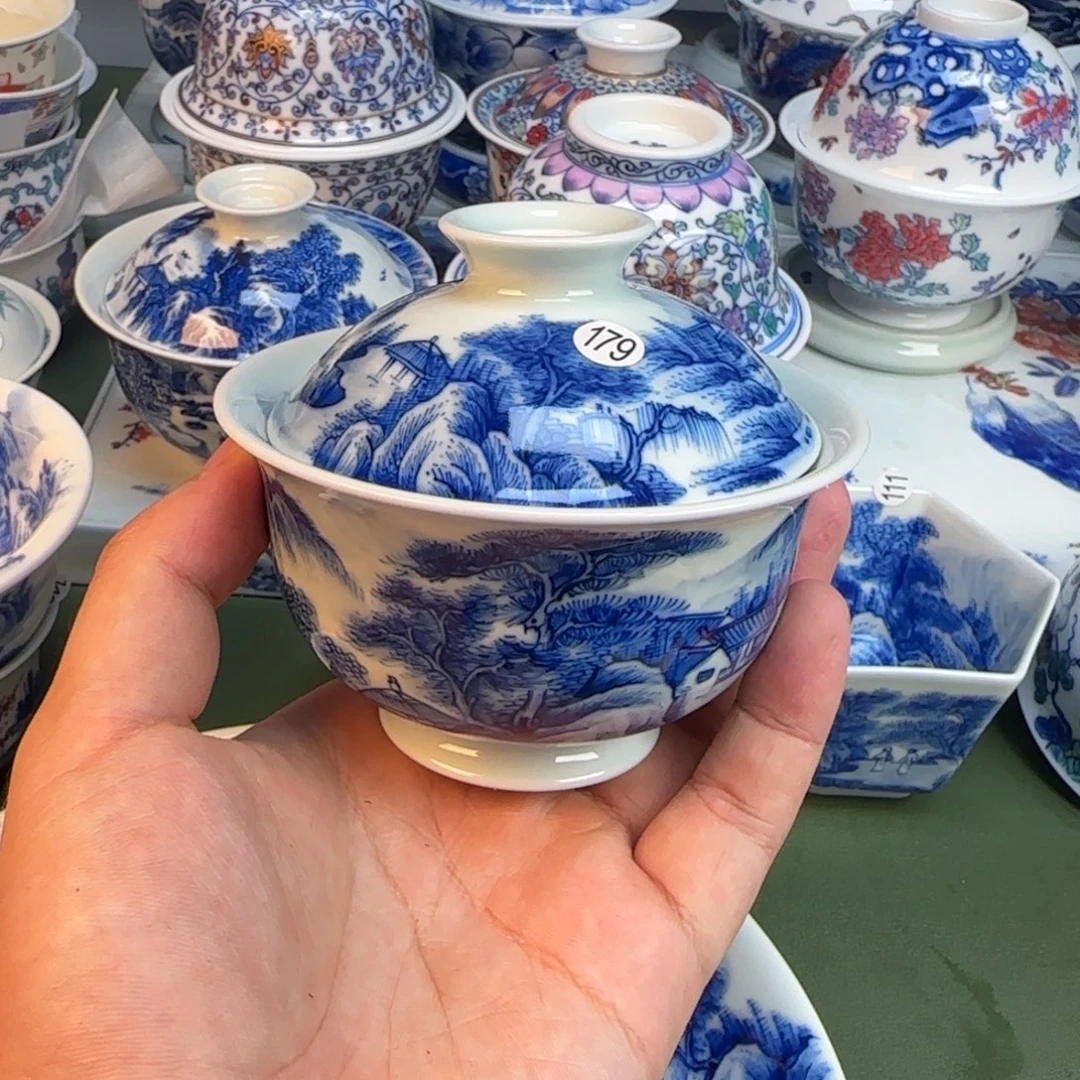 彦祖纯手工手绘茶具179