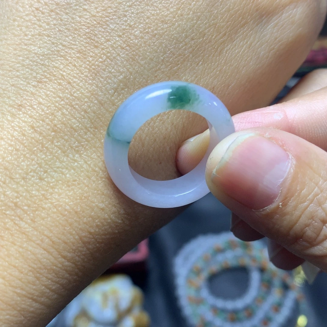 定制翡翠未镶嵌戒圈15