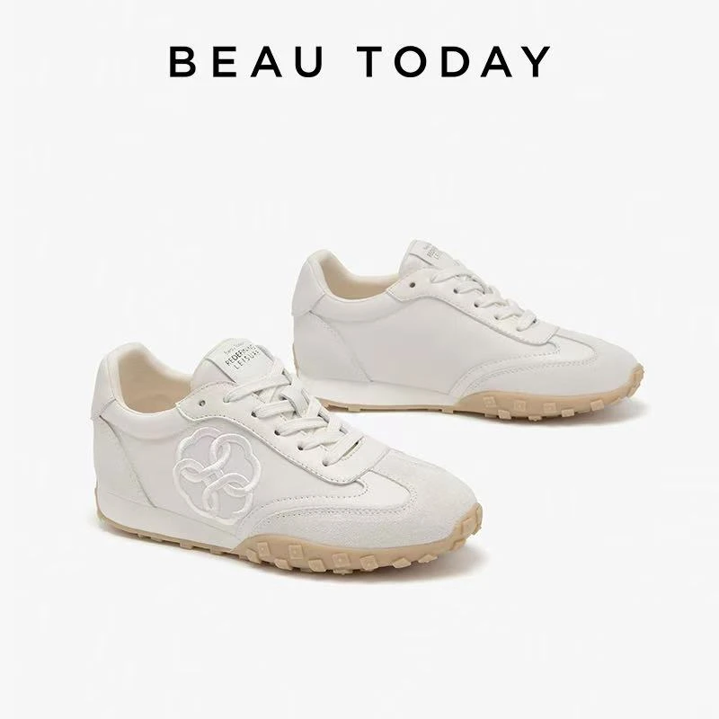 BT低帮芭蕾德训舒适百搭休闲单鞋秋季时尚复古运动鞋平底小白鞋