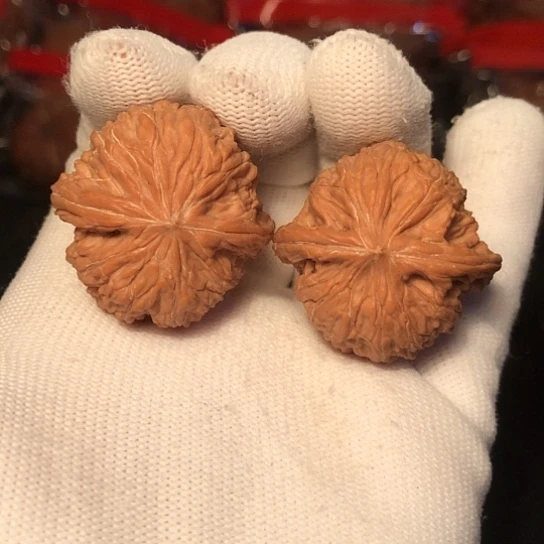 文玩核桃把件磨盘32