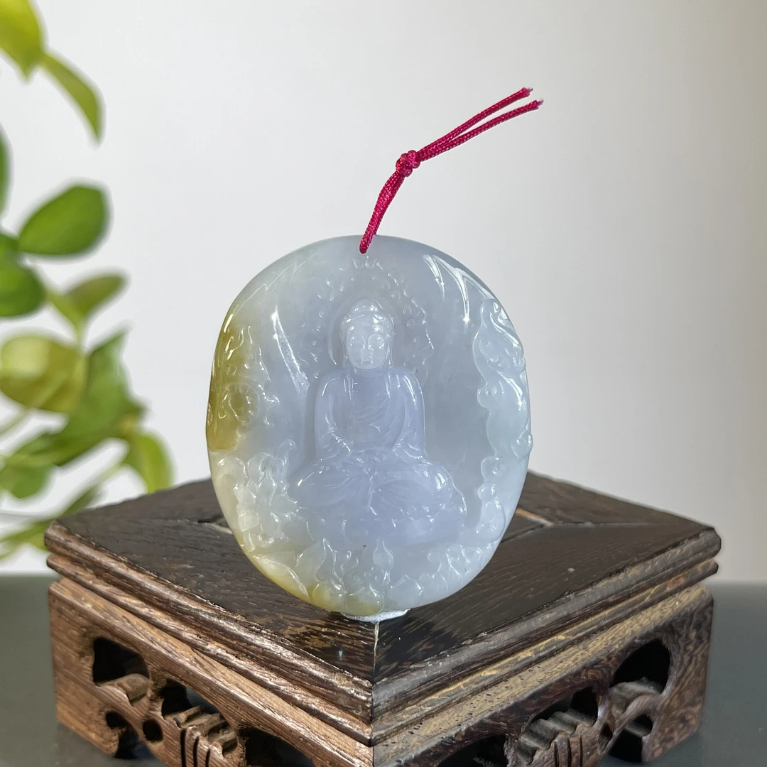 JTB29-71  天然翡翠缅甸A货 大日如来