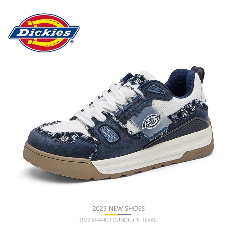 Dickies2025男款休闲板鞋休闲百搭小众潮鞋厚底增高运动低帮板鞋
