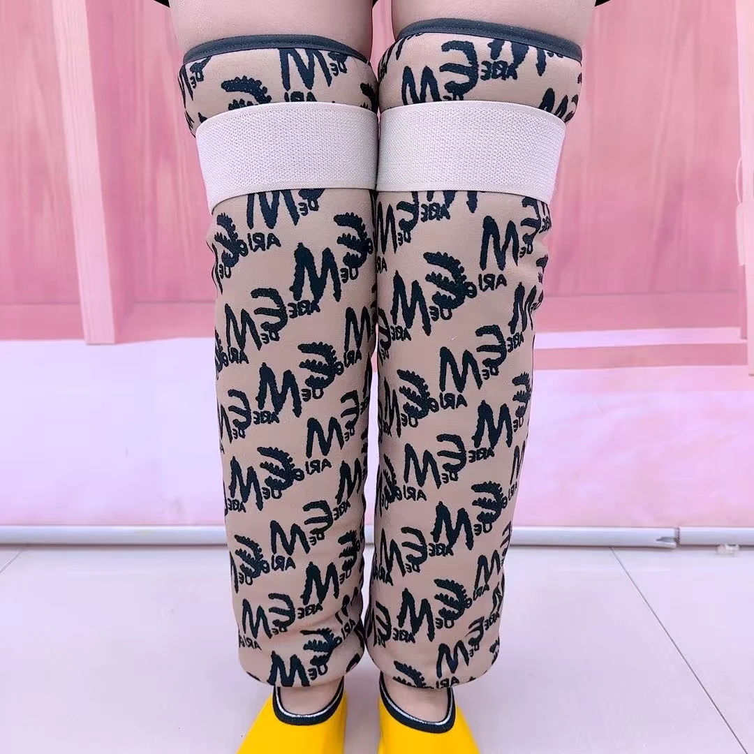 中老年人纯棉护腿保暖防寒加厚加棉透气护膝D-宏