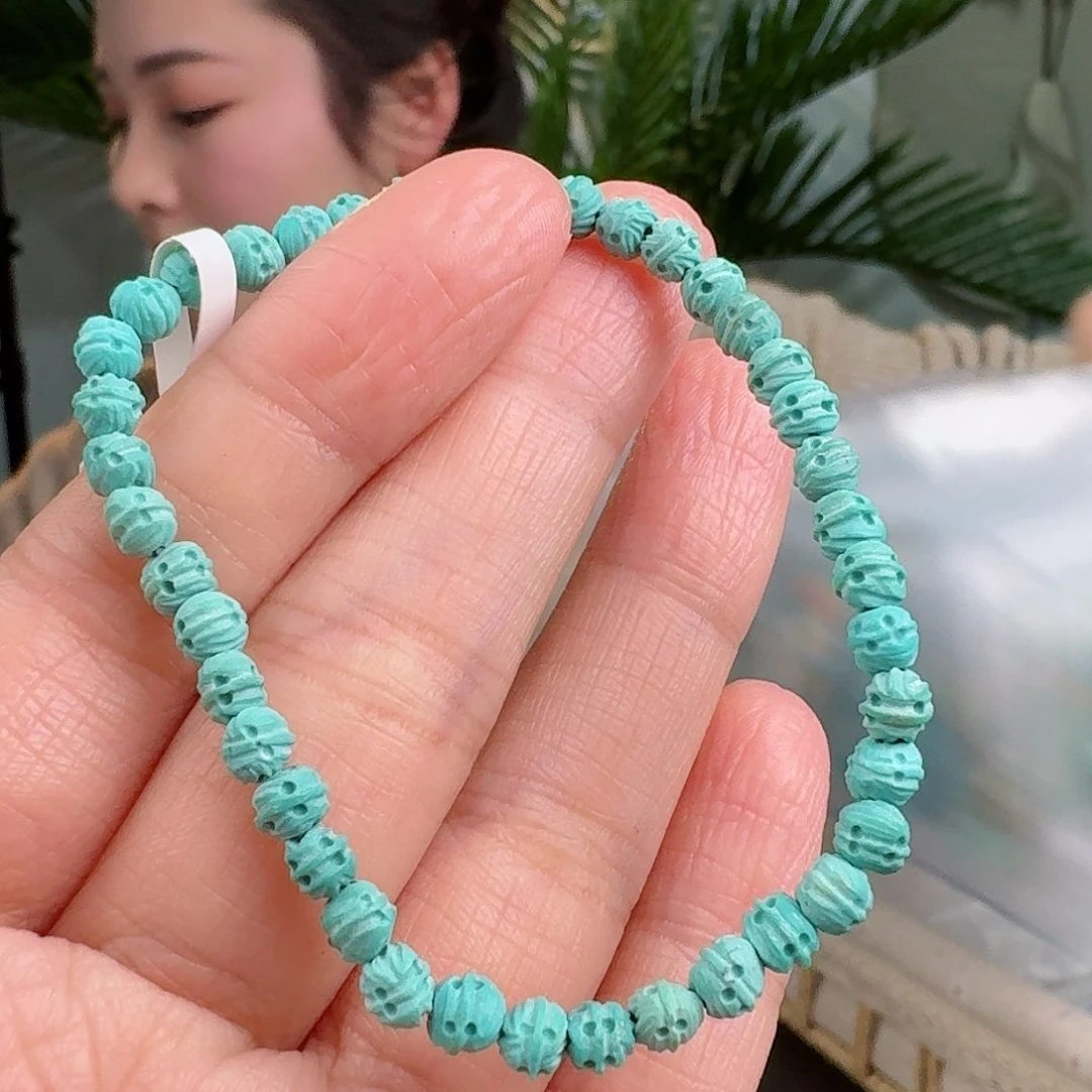 绿松石珠宝奇石未镶嵌