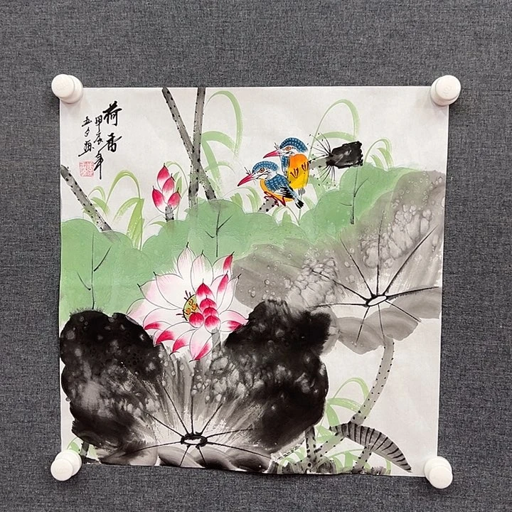 国画书画作品多次参加