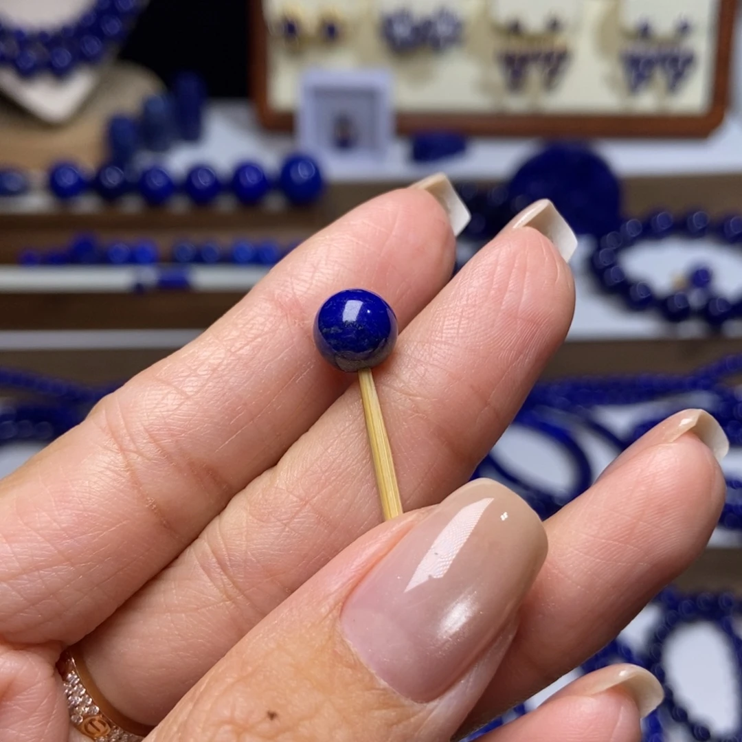 ^***＾青金石未镶嵌8.2单珠