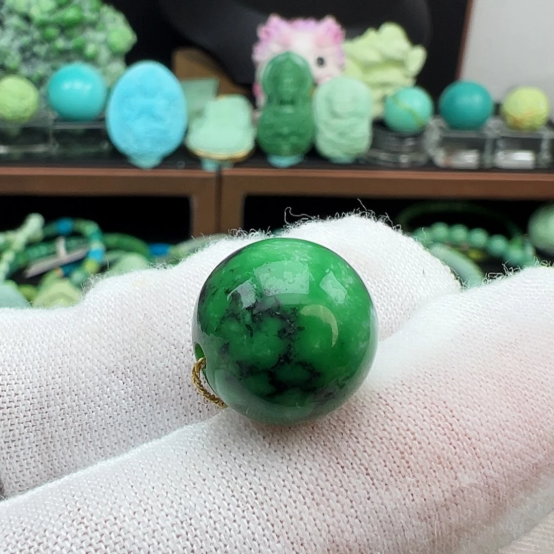 绿松石未镶嵌绿松石主播璐璐