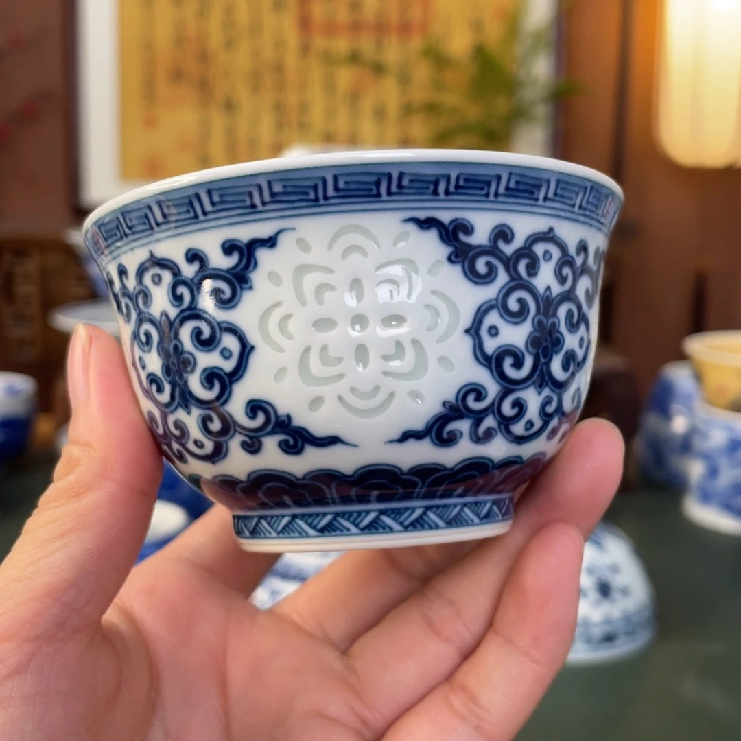 杯景德镇陶瓷手工手绘