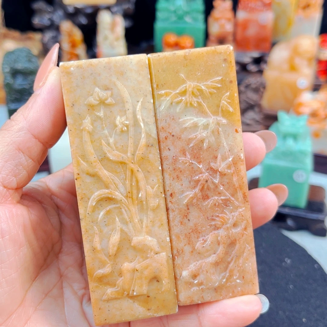 寿山石捡漏瑕疵品3*3