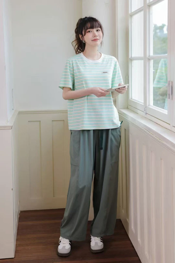 【辰美优选】柚丁/29776夏季上新百搭休闲裤