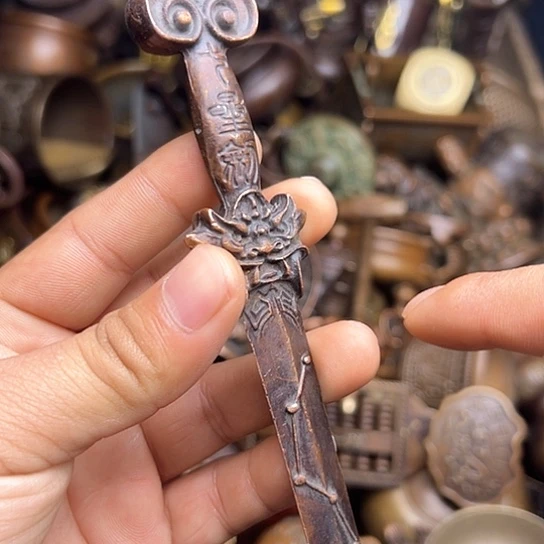 铜制文玩把玩物件