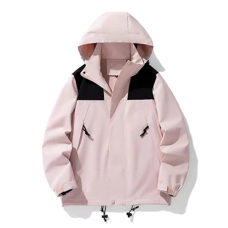 4058秋冬季男女冲锋衣登山服外套夹克潮牌户外防风防水