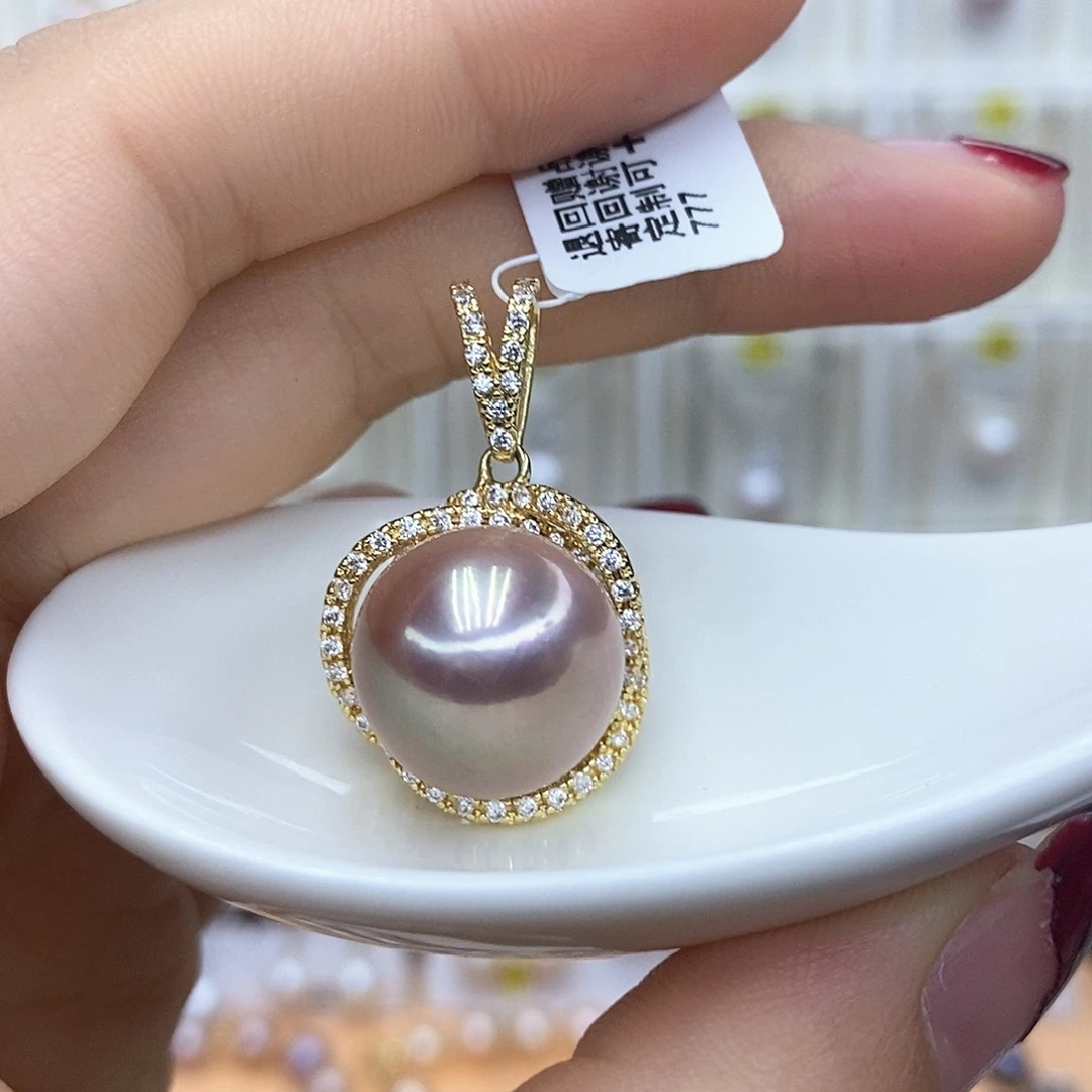 合金淡水珍珠颈饰
