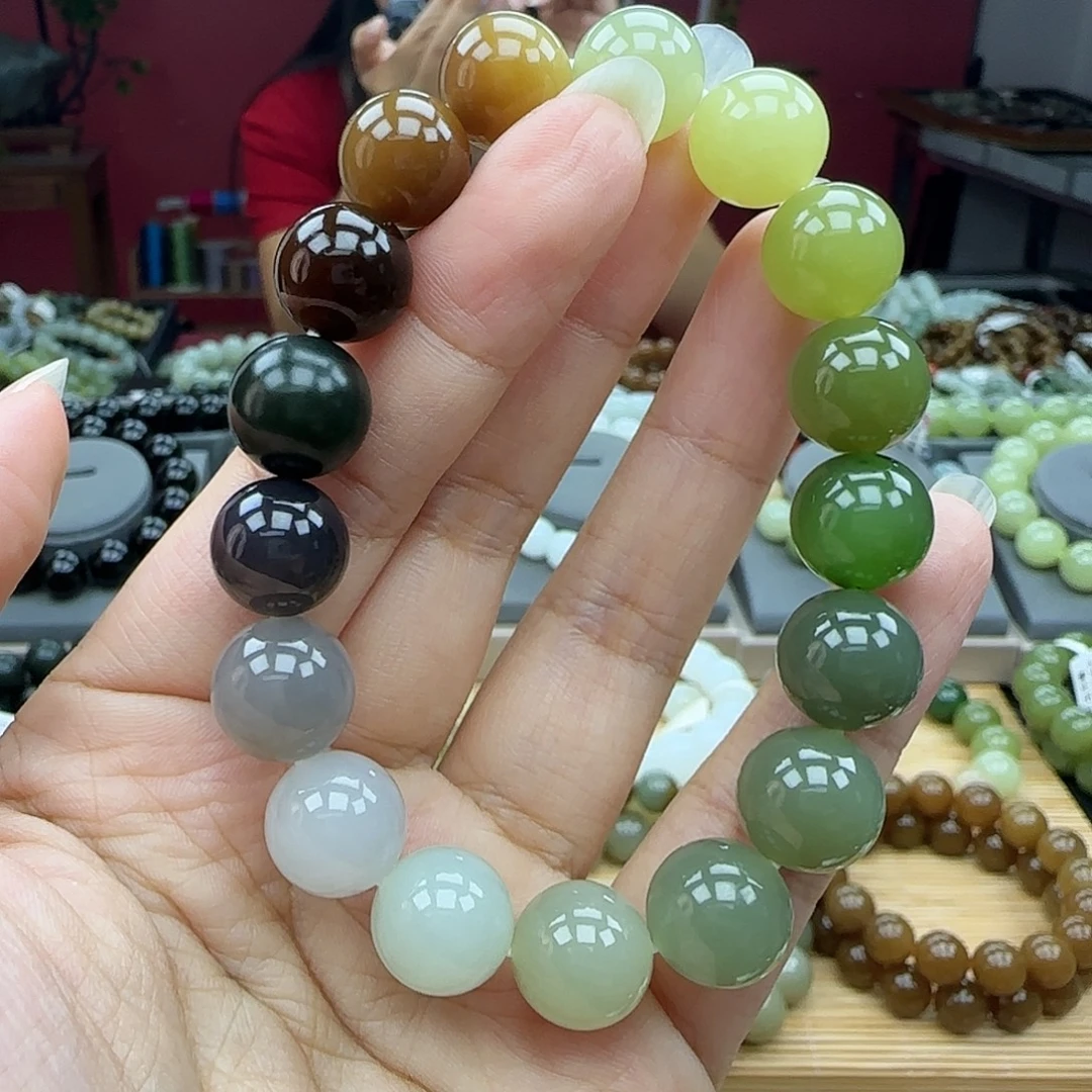 未镶嵌手串和田玉