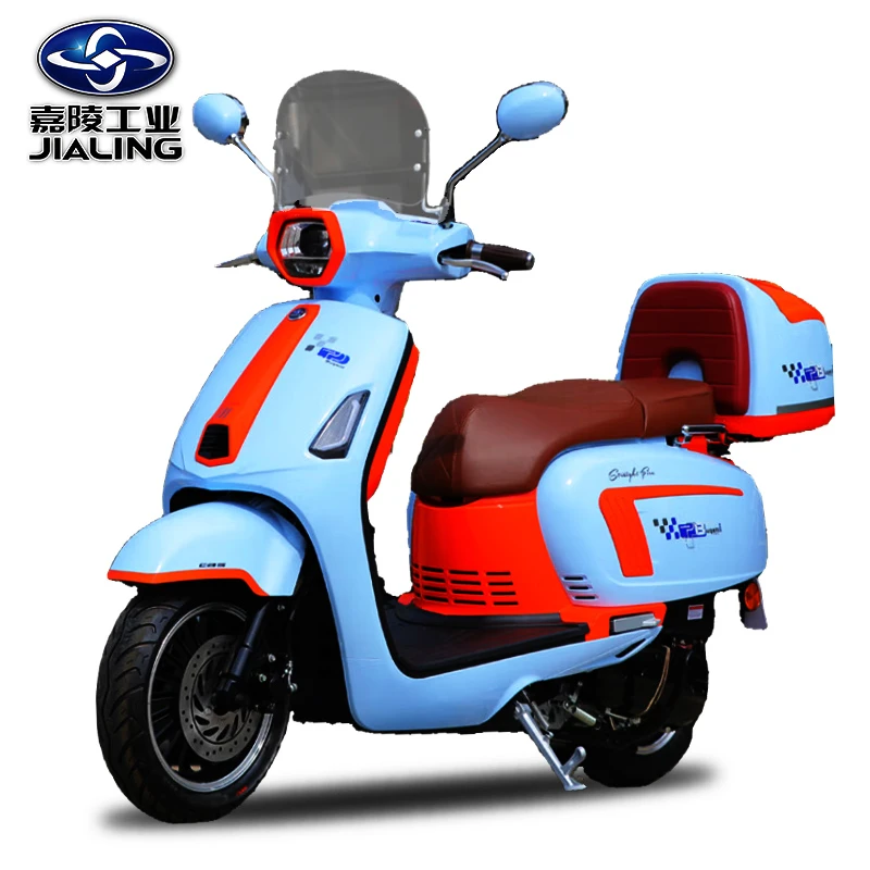 嘉陵工业嘉鹏布加迪125cc踏板摩托车国四电喷燃油整车可上牌复古