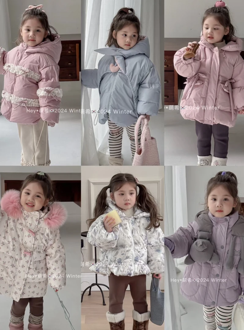 2024潮牌加厚棉衣加绒卫衣儿童上衣