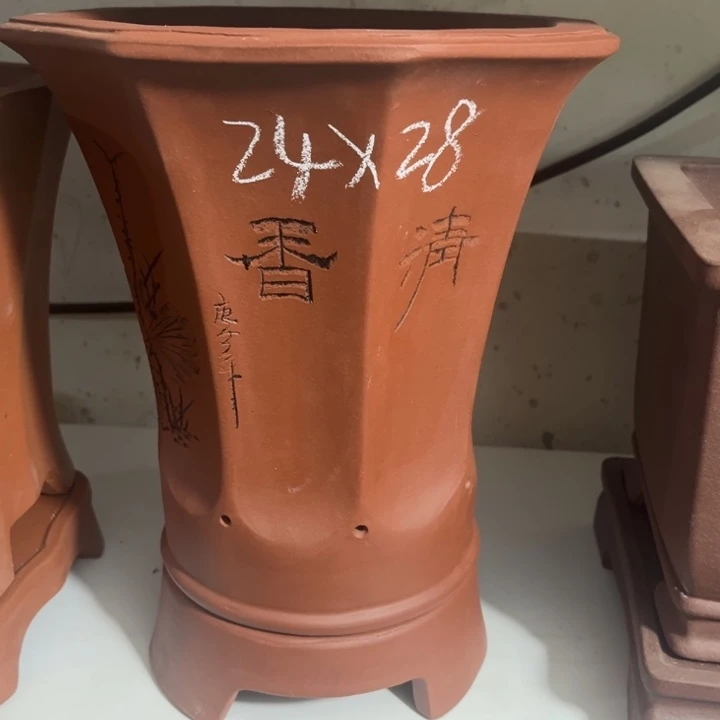 紫砂花盆宜兴紫砂