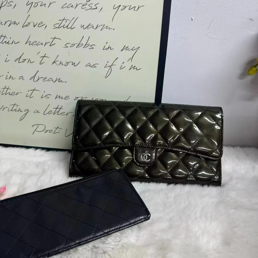 95新 Chanel/香奈儿 乱乱子中古/女士/钱包/115257